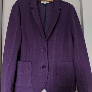 Talbot's knit blazer